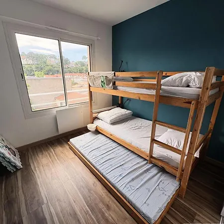 דירה Les Oyats - T3 Renove 55m², Balcon Sud & Parking - Centre-ville Mae-9734 ארסשון